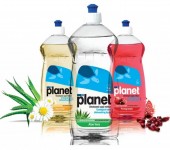 Τα πρώτα οικολογικά υγρά πιάτων Planet με βιολογικά εκχυλίσματα της Rolco