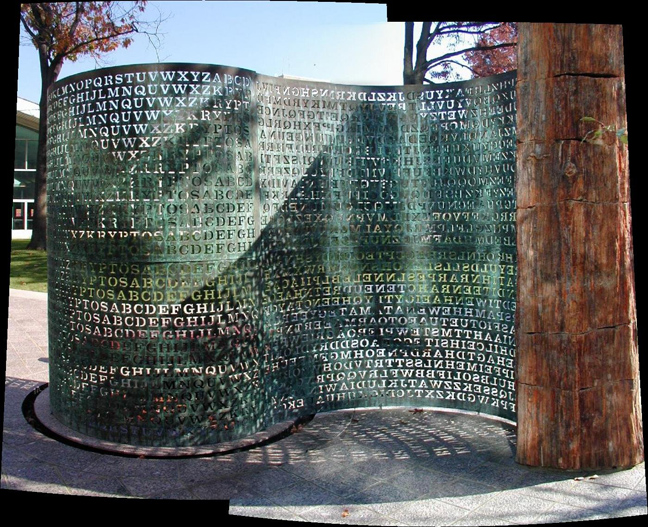 Αποτέλεσμα εικόνας για Το αίνιγμα του Kryptos