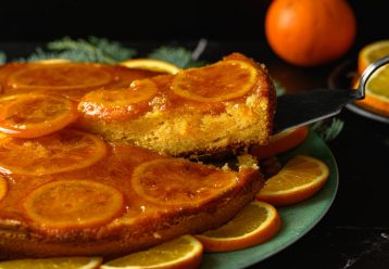 Κέικ λαδιού με σιρόπι πορτοκάλι