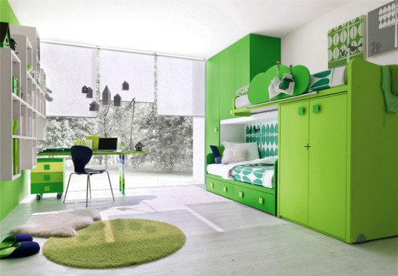 Deco: Υπέροχο, φωτεινό και μοντέρνο παιδικό και εφηβικό δωμάτιο για δυο!
