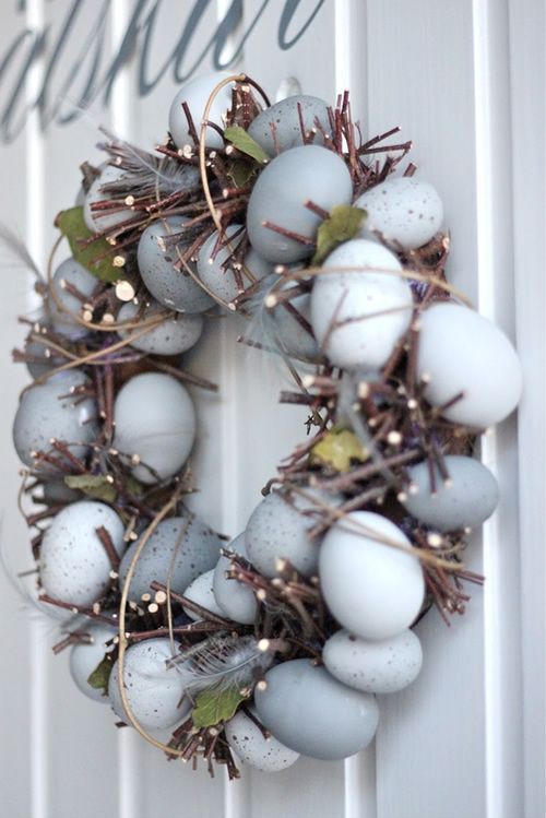 στεφάνι από αυγά