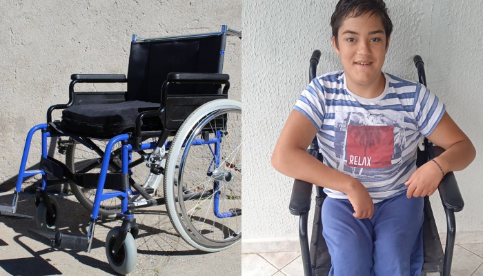 Έκκληση: Ο 16χρονος Λευτέρης με εκ γενετής παραπληγία χρειάζεται αναπηρικό αμαξίδιο και ορθοστάτη