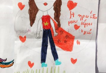 "Η ηρωίδα μου είμαι εγώ": Η παιδική ζωγραφιά στην Ογκολογική Μονάδα Παίδων που μας συγκίνησε