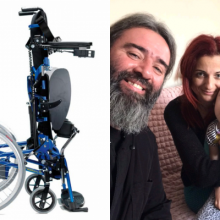 Έκκληση: Η μικρή Ζηναίς που έχει διαγνωσθεί με 100% αναπηρία ζητάει έναν ορθοστάτη