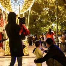 Χριστούγεννα στην Αθήνα: Δείτε τη φαντασμαγορική φωταγώγηση του Δέντρου στην Πλατεία Συντάγματος