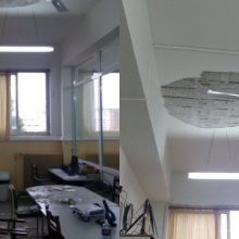 Έπεσαν οι σοβάδες της οροφής σε Δημοτικό Σχολείο της Αττικής - Σοκάρουν οι εικόνες