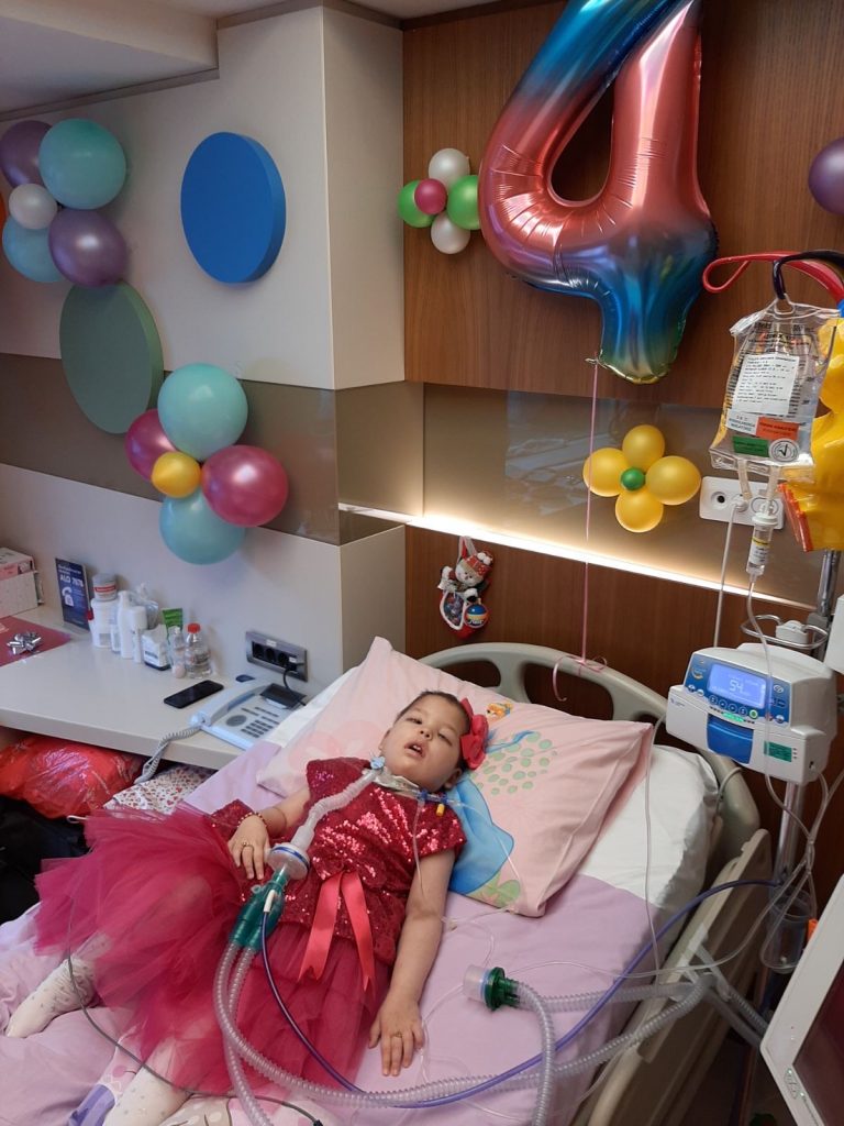 Έκκληση: Η 4χρονη Βιολέτα έχει όγκο επιθετικής μορφής στον εγκέφαλο και μας χρειάζεται