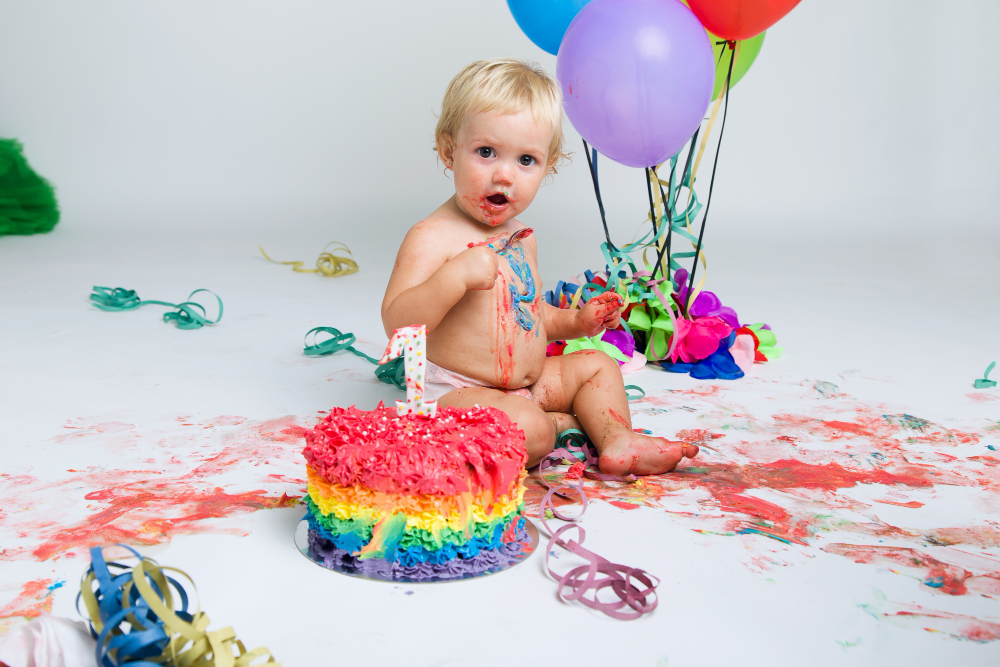 Άυτή είναι η ιδανική τούρτα για τα πρώτα γενέθλια του μωρού σας