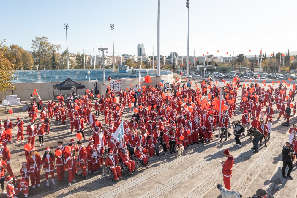 Το 8o Santa Run επιστρέφει στο Ο.Α.Κ.Α και περιμένει μικρούς και μεγάλους