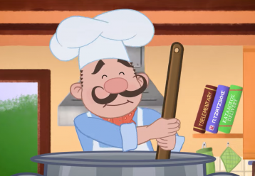 Ο μάγειρας: Ένα υπέροχο τραγούδι - animation για έναν... γκαφατζή σεφ που θα συναρπάσει τα παιδιά