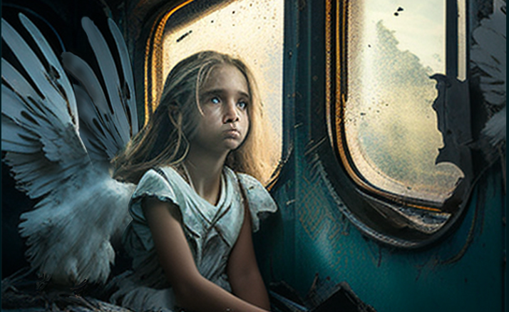 To κορίτσι - άγγελος στο διαλυμένο τρένο: Το νέο σκίτσο του Αρκά για τα Τέμπη σφίγγει καρδιές (πλήρης εικόνα)