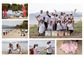 75 εργαζόμενοι-εθελοντές του Ομίλου Hellenic Healthcare καθάρισαν την παραλία του Σχινιά - Συνέλεξαν 42 κιλά απορρίμματα