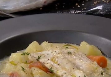 Ψαρόσουπα με χριστόψαρο: Μια σούπα είναι ό,τι καλύτερο για τόσο κρύες μέρες